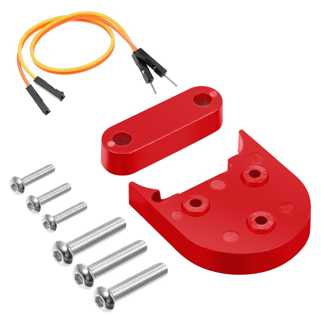 Phụ Kiện Bánh Xe Màu Đỏ 33.3cm Thay Thế Cho Xiaomi M365
