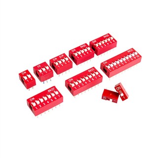 Công tắc gạt 1p 2p 3p 4p 5p 6p 8p dip switch 2.54mm