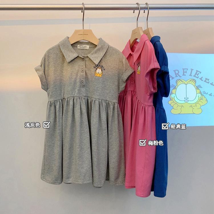 Đầm polo Công Chúa Phong Cách Preppy Dễ Thương Thời Trang 2023 Cho Bé Gái
