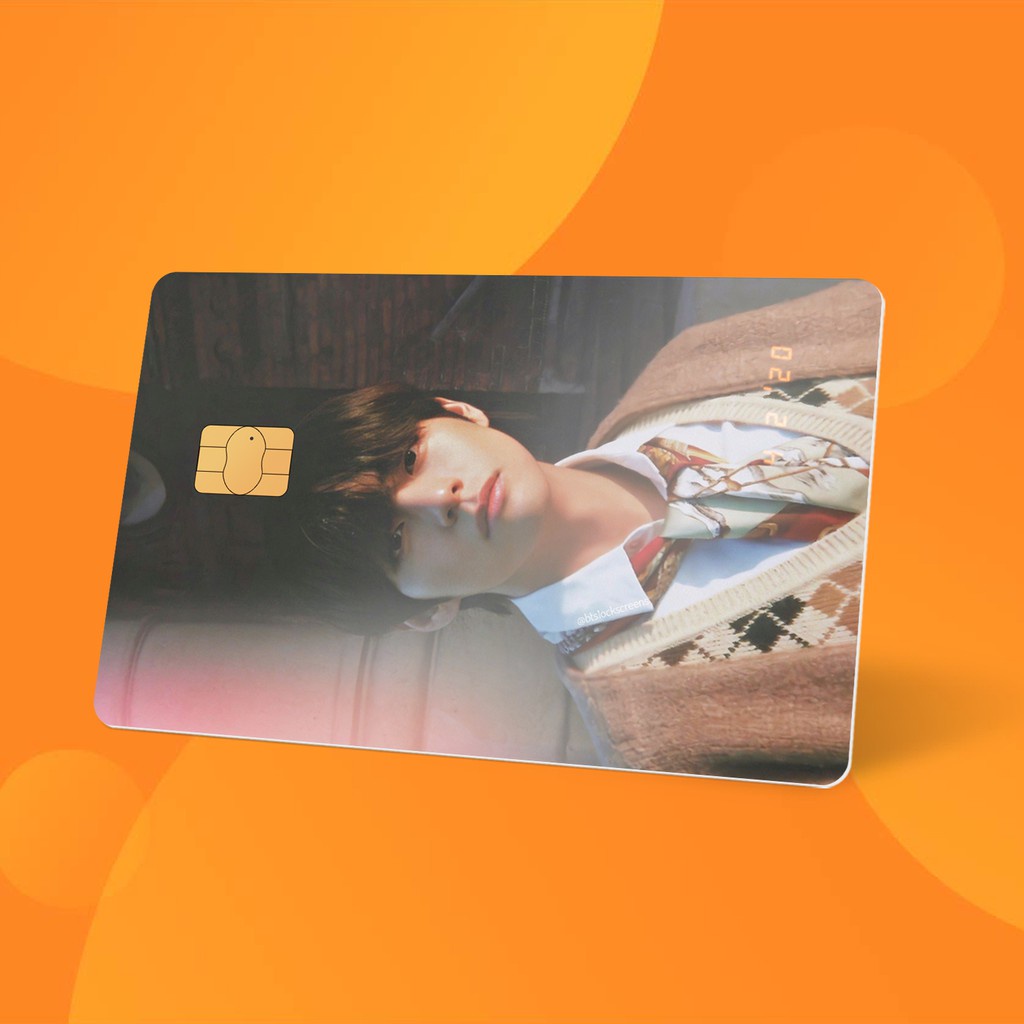 Miếng Dán Thẻ Card Taehyung BTS Edisi-3 | SKIN ATM, Thẻ Chung Cư Trang Trí - Chất Liệu Decal Vinyl Chống Nước