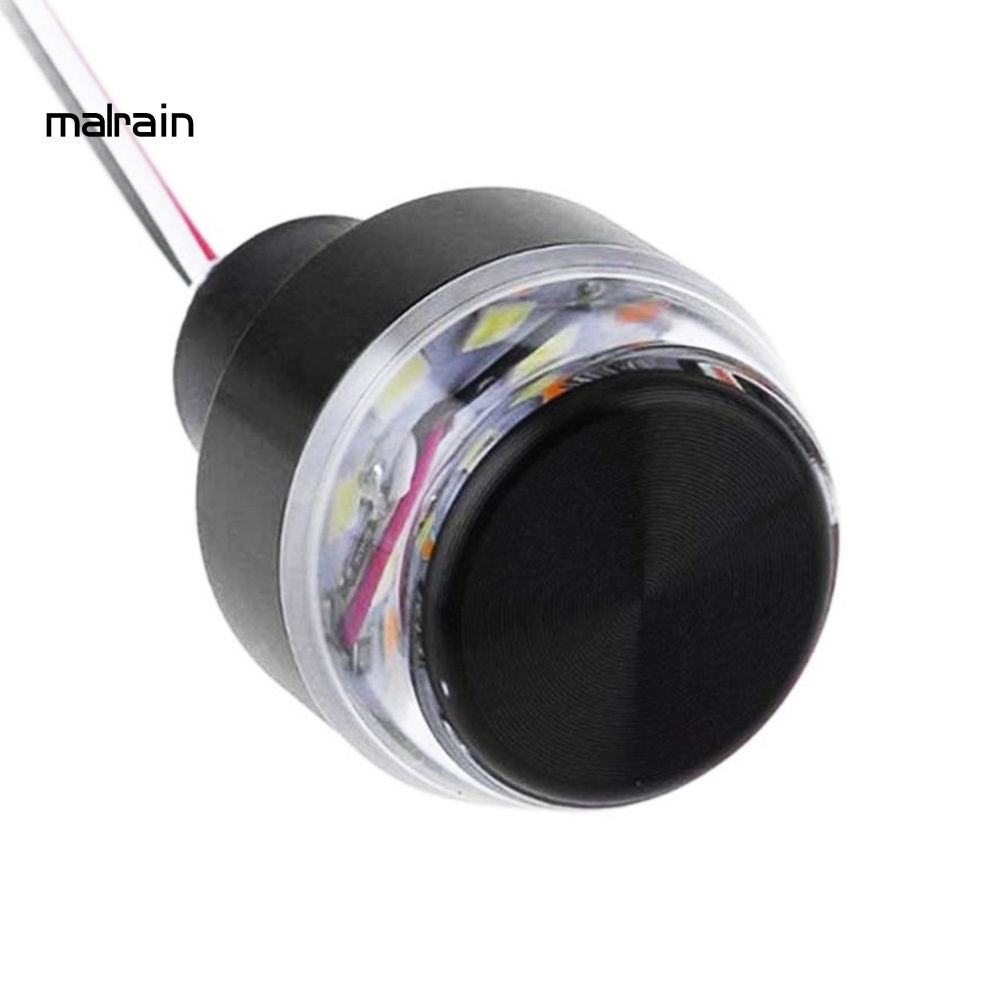 Bộ 2 Đèn LED Xi Nhan Gắn Tay Lái Trang Trí Cho Xe Mô Tô