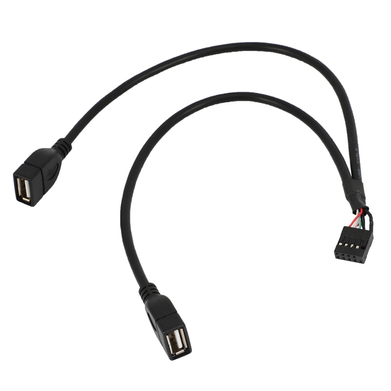 1x Bảng Mạch Chủ 30CM 10 Pin USB 2.0 Chữ Y 2x 50CM 5 Pin Dupont