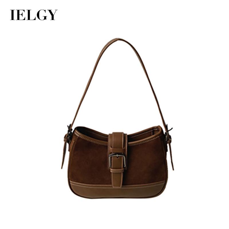 Túi Đeo Chéo Màu Cà Phê Phong Cách Cổ Điển Âu Mỹ Thời Trang Cho Nữ