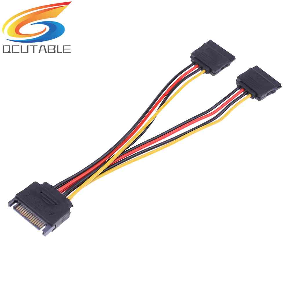 Cáp Chia Cổng SATA 15Pin Sang Cổng SATA 2 15Pin SATA 15Pin