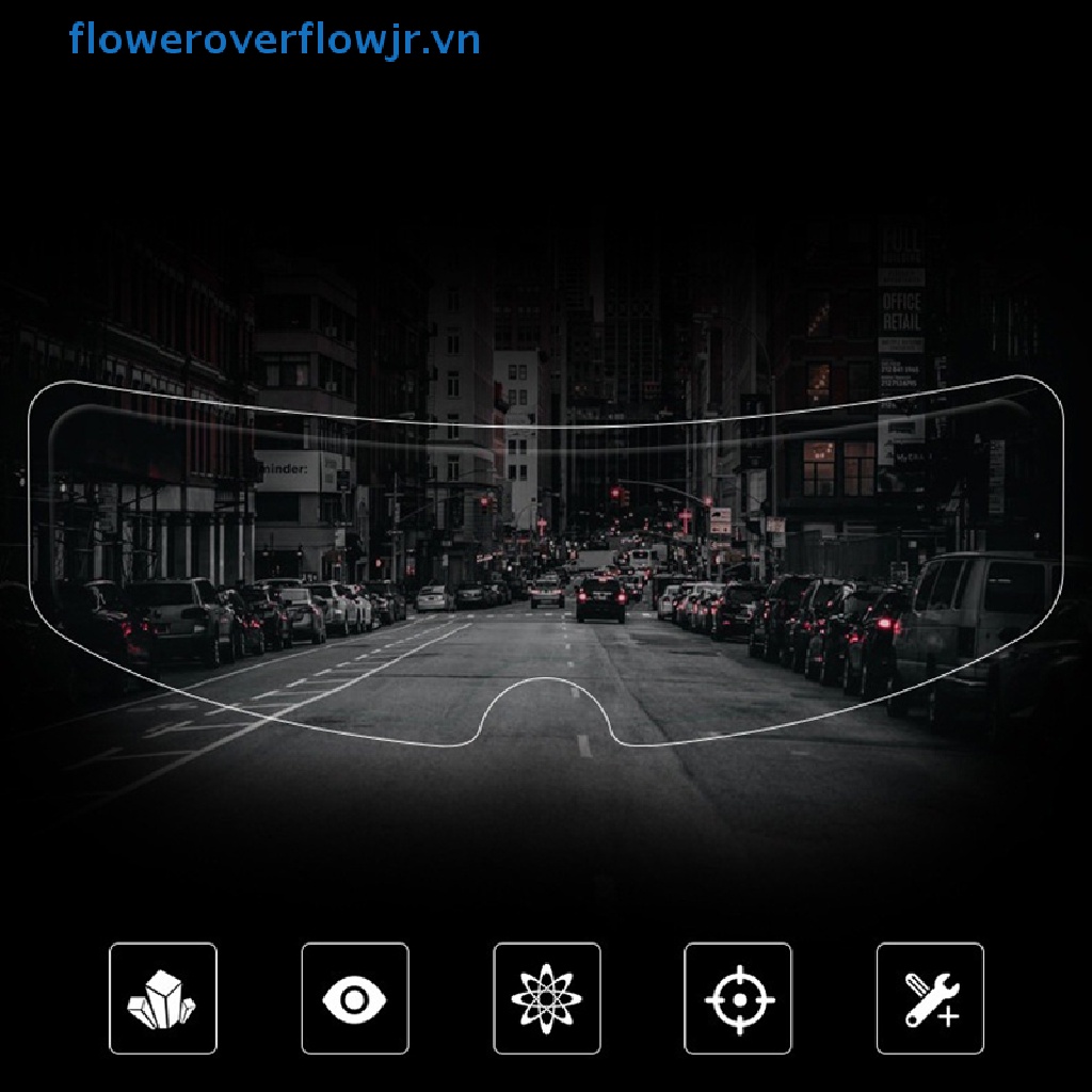 Phim Dán Bảo Vệ Mũ Bảo Hiểm Chống Sương Mù Thông Dụng Cho Xe Máy