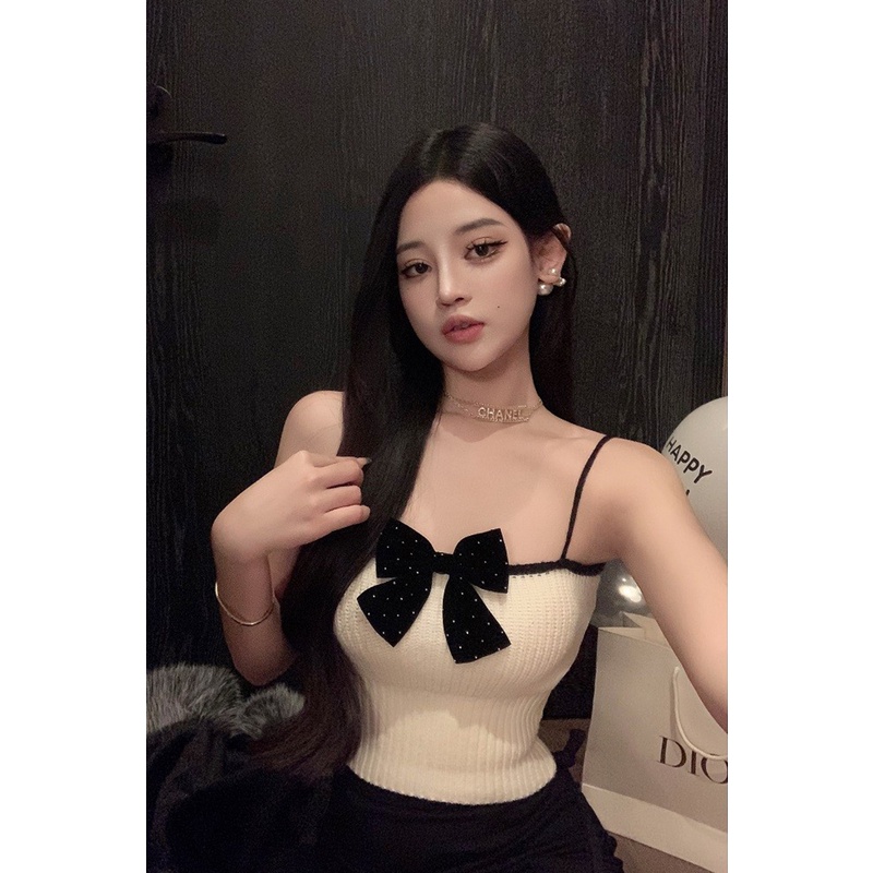 Áo hai dây NRVP đơn giản thoải mái quyến rũ cho nữ