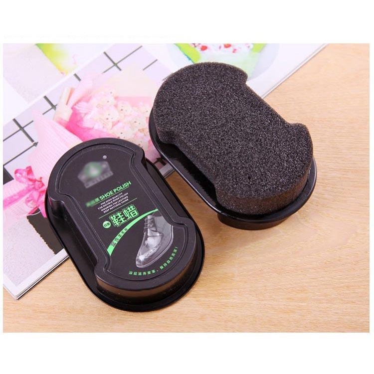 Mút đánh giày Shoe KAYFIA Tạo Độ Bóng Tức Thì Cho Giày Da Giày Túi, Ủng, Ghế da