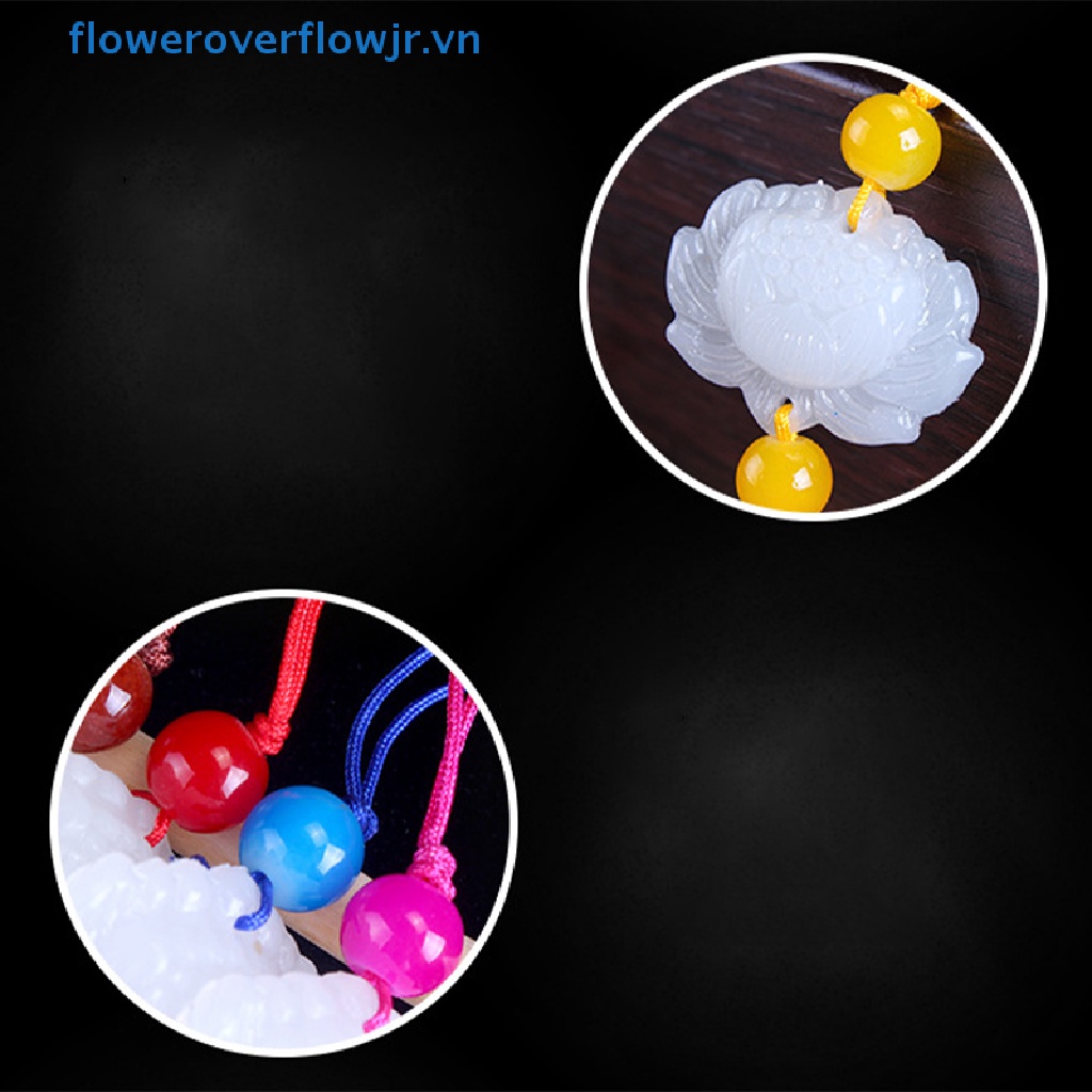 1 Gói Bông Tai Tua Rua Đính Ngọc Bích Giả Phong Cách Mới