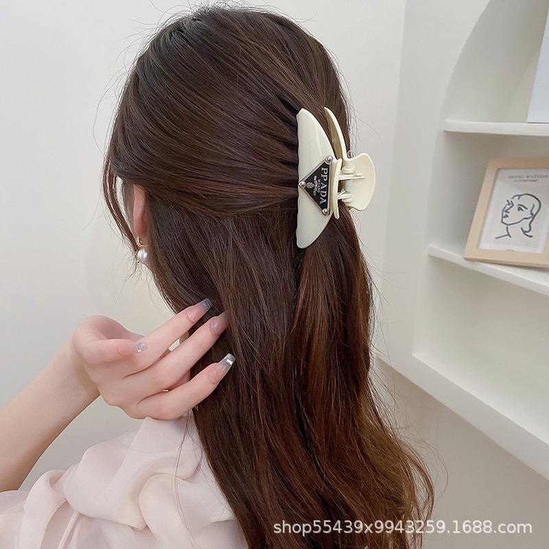 Kẹp Tóc Màu Đen Thời Trang Hè Cao Cấp Cho Nữ