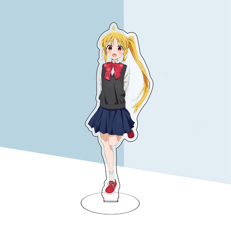 Anime Bocchi The Rock! Giá Đỡ Trưng Bày Quạt Để Bàn Chất Liệu Acrylic