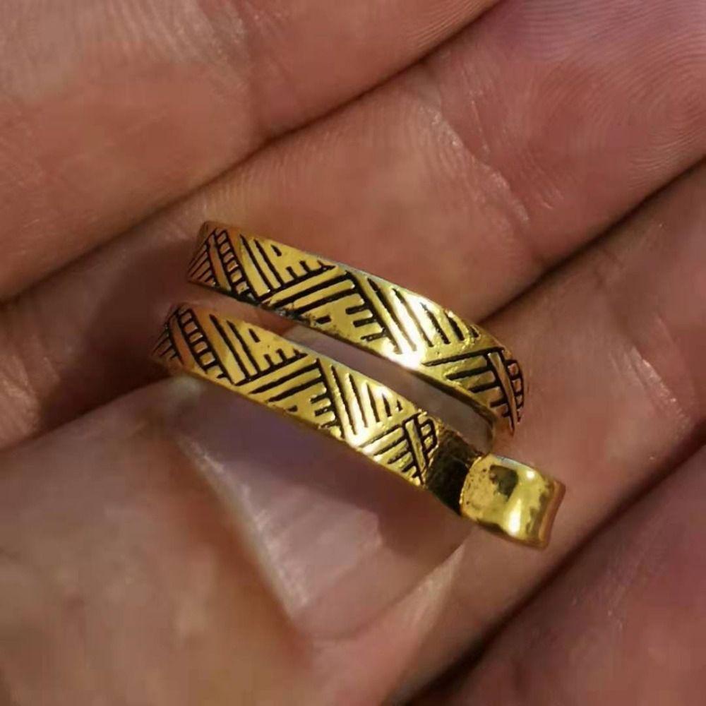 JARRED Phụ Kiện Đan Len Bằng Kim Loại Sáng Tạo