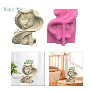 Khuôn silicone làm chậu hoa diy phù hợp cho sân vườn