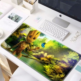 Iron Man mouse pad oversized thickened Spider-Man Marvel custom student mouse keyboard pad office desk pad