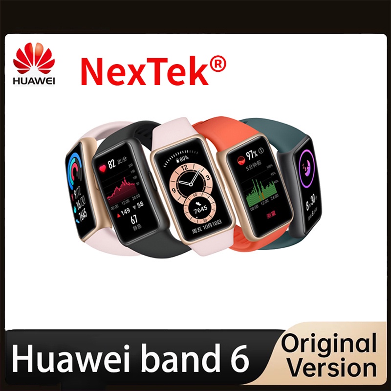 【100% hàng chính hãng】Huawei Band 6 SMARTBand Blood Oxygen 1.47'''amoled theo dõi nhịp tim theo dõi giấc ngủ Quà tặng chất lượng hàng đầu cho bạn gái