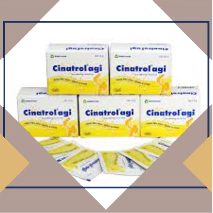 CINATROL-AGI Cốm Tiêu Hóa - Hộp 30 GÓI X 1,6G