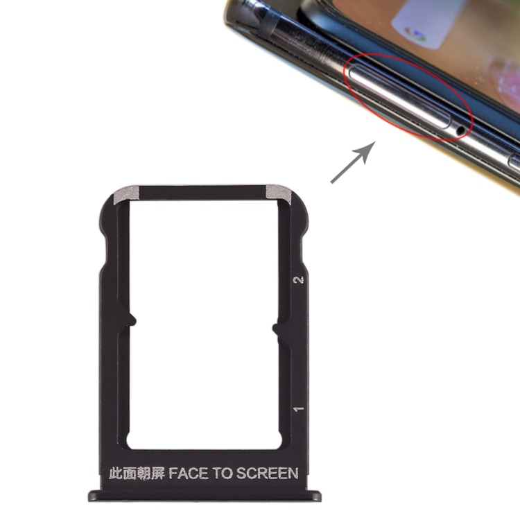 Khay Đựng Thẻ SIM + Khay Đựng Thẻ Cho Xiaomi Mi Mix 3