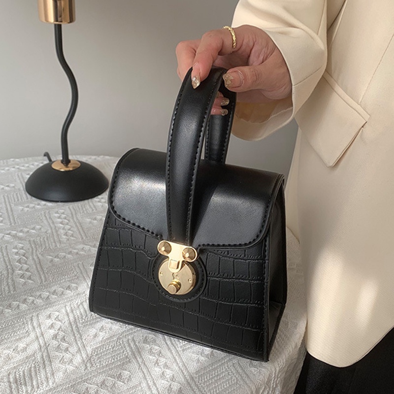 Ielgy Túi Xách Hộp bento Có Khóa Hình Trái Dừa Dễ Phối Đồ Cho Nữ