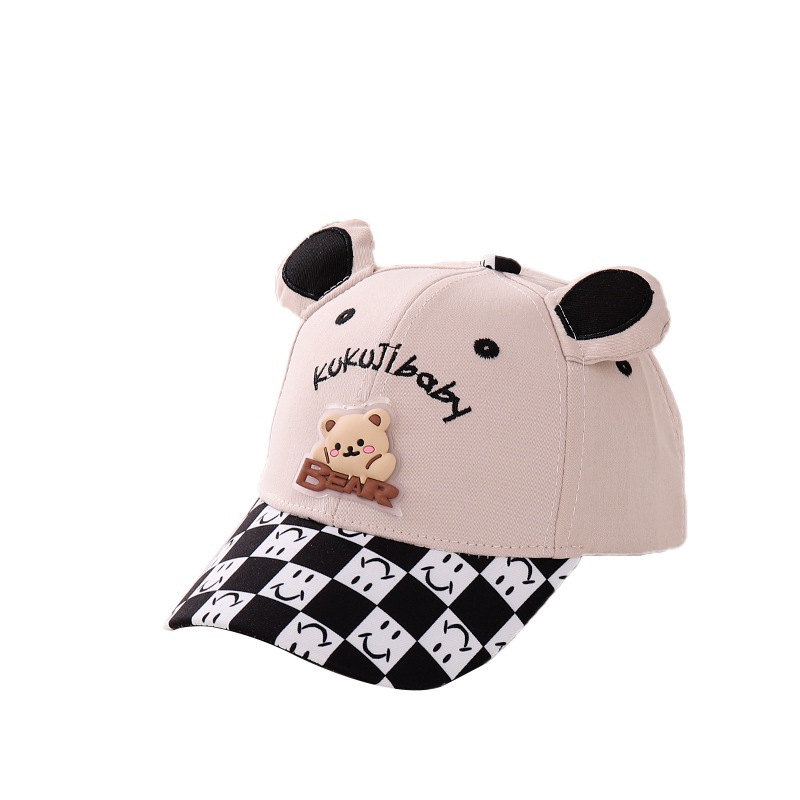 Mũ Lưỡi Trai Cotton In Chữ Đáng Yêu Cho Bé 2-7 Tuổi