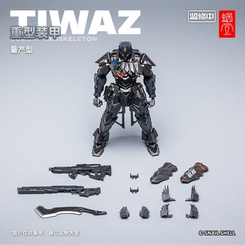 Nhân Vật Ốc Sên TIWAZ Captain Type Mass Tỉ Lệ 1 / 12