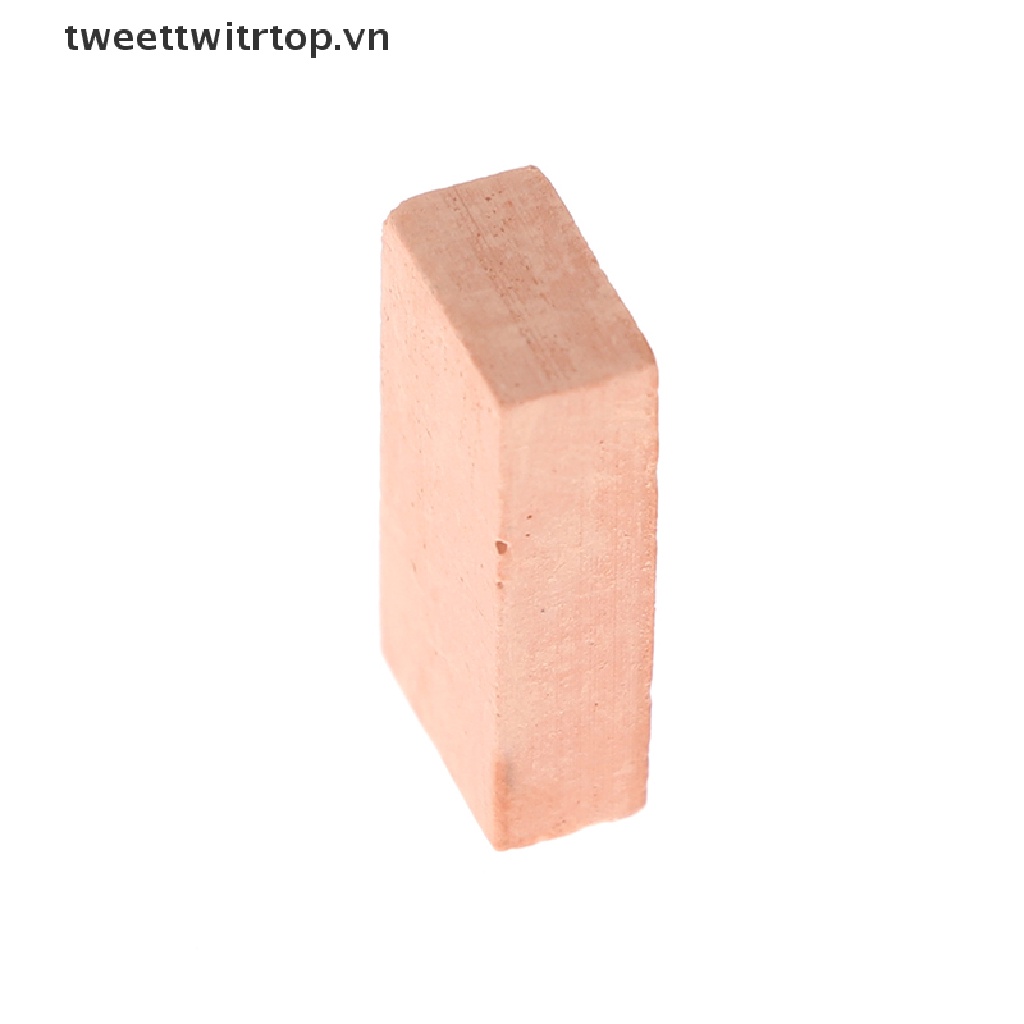 Set 50 Viên Gạch Nhân Tạo mini Tỉ Lệ 1 / 16 Dùng Để Trang Trí Tiểu Cảnh / Nhà Búp Bê