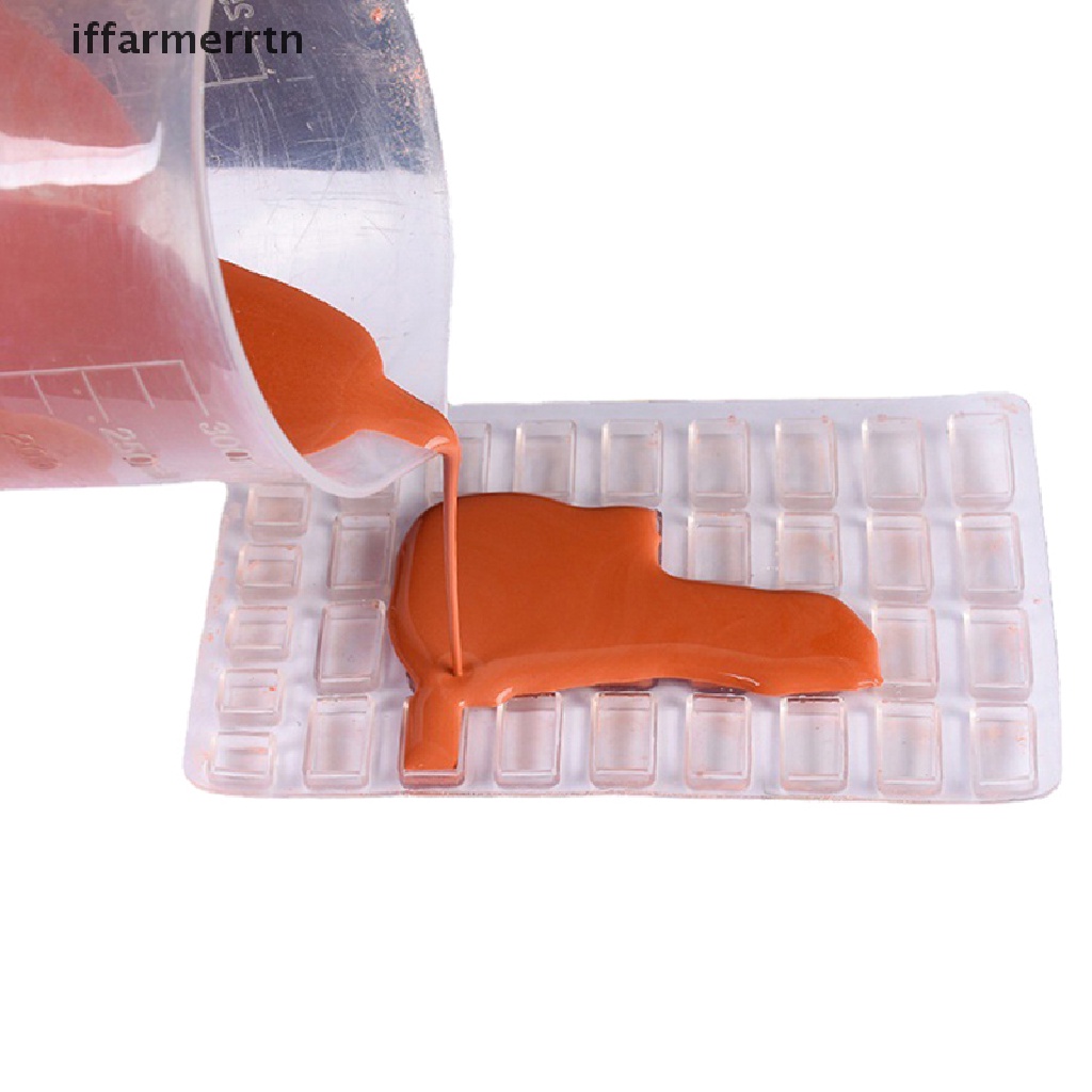 1 Khuôn Silicone Làm Gạch Lát Mini Trang Trí Nhà Cửa DIY