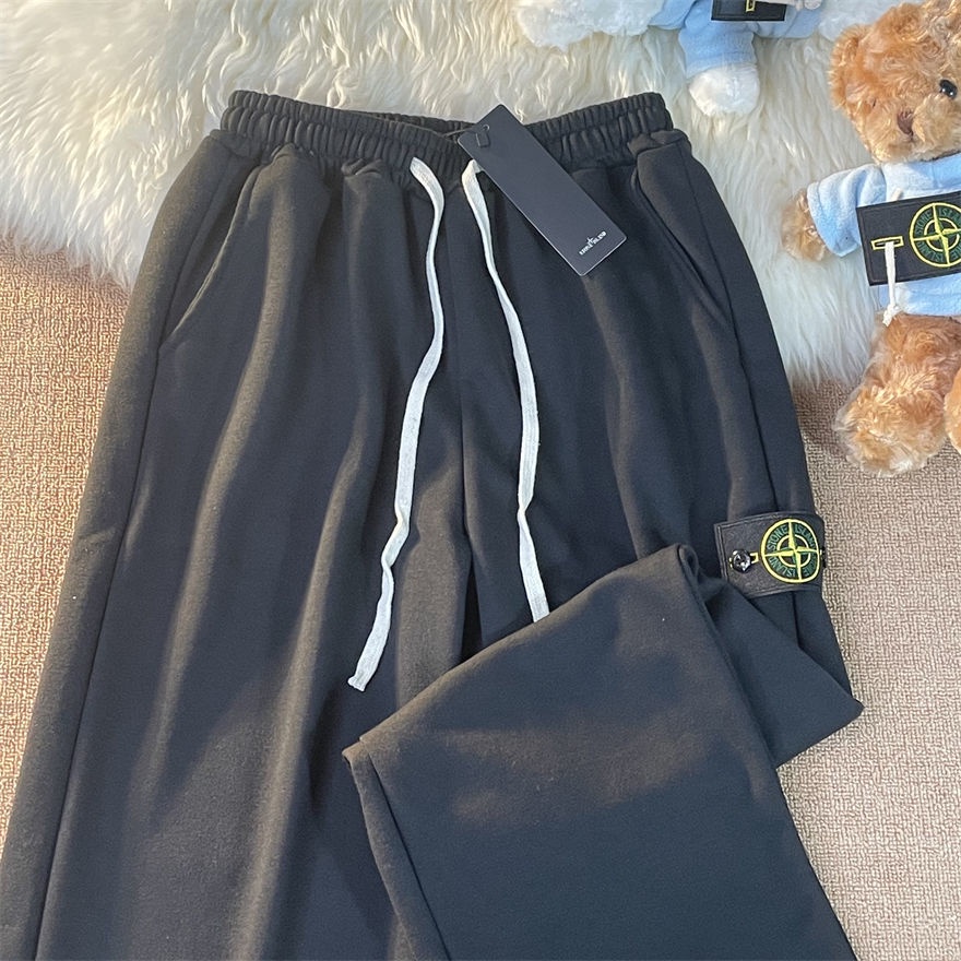 Stone Island Quần ống rộng Thời Trang Unisex Cá Tính 23ss