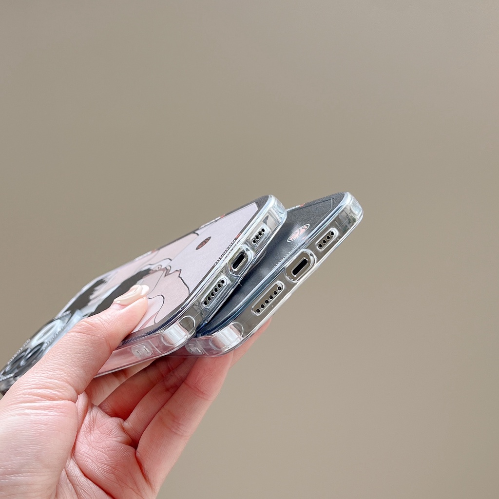 Ốp Điện Thoại TPU Silicon Mềm Trong Suốt Chống Sốc In Hình Nhân Vật Hanamichi Sakuragi Cho iPhone 14 13 12 11 PRO XS XR Max 7 8 Plus