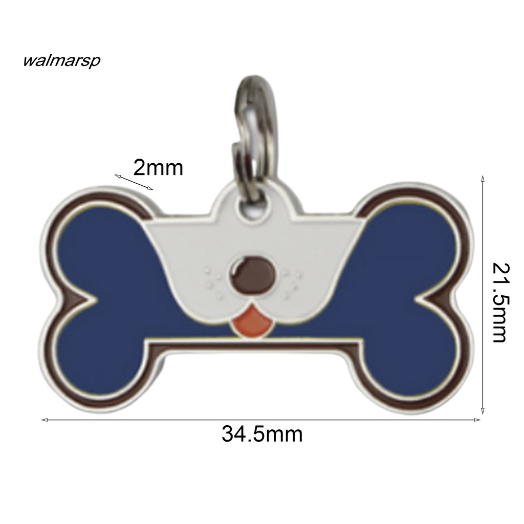 Thẻ ID Hợp Kim Kẽm Hình Xương Chống Thất Lạc Cho Thú Cưng