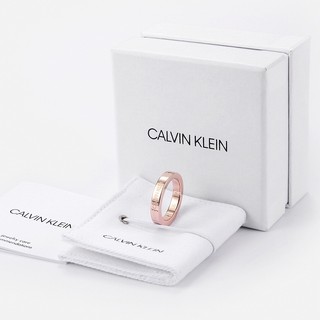 Nhẫn cặp đôi Calvin Klein Hook Rose Gold Ring - Nhẫn CK Authentic, thẻ tag, bill check Code