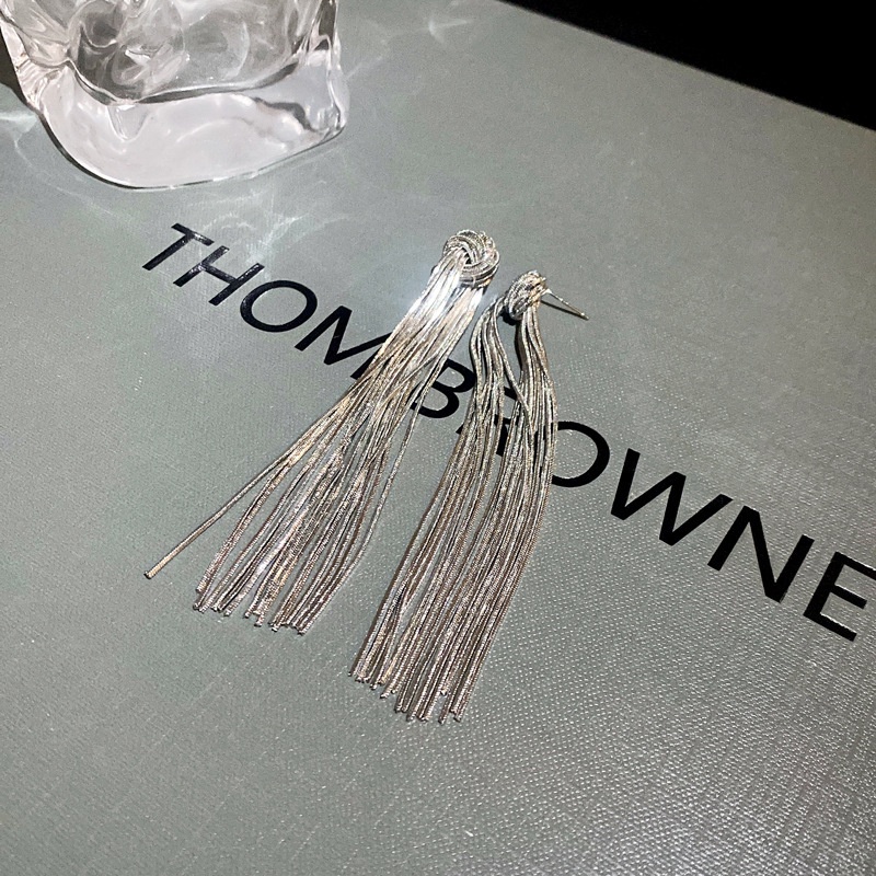 Khuyên Tai Kim Loại Đơn Giản Thời Trang Âu Mỹ