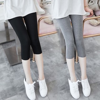 Quần Legging Chất Liệu Cotton Mỏng Thời Trang Mùa Hè Cho Mẹ Bầu
