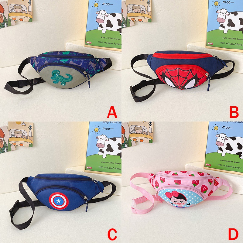Khung Thành Cho Bé Chất Lượng Cao❤Túi Đeo Chéo Ngực Siêu Nhẹ In Họa Tiết Hoạt Hình Dễ Thương Cho Bé