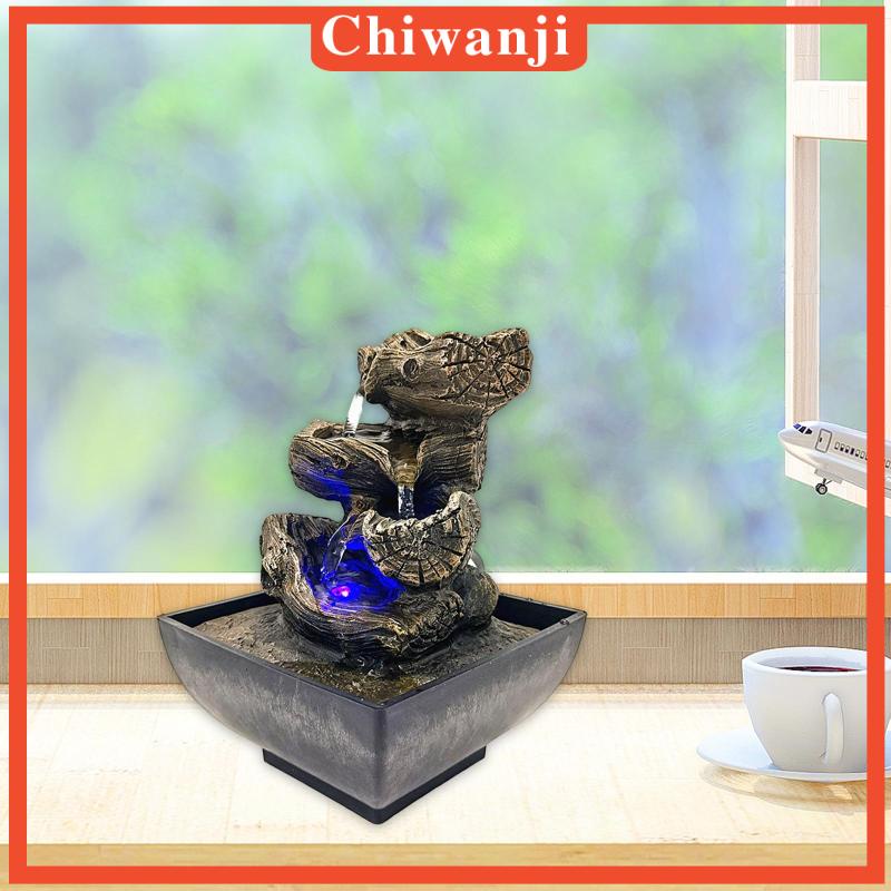 Đài Phun Nước Để Bàn Có Đèn LED Độc Đáo