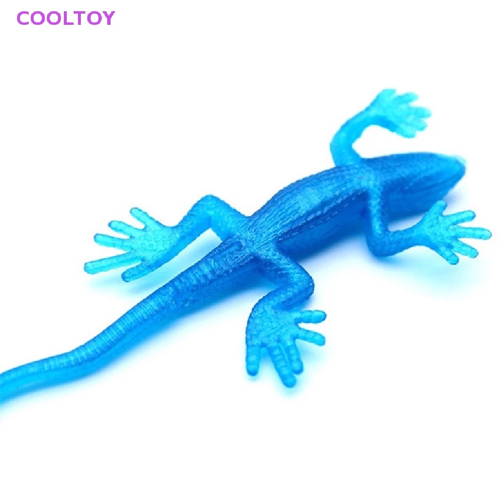 Cooltoy Set 20 Thằn Lằn Cao Su Dính Có Thể Thu Gọn Cho Bé