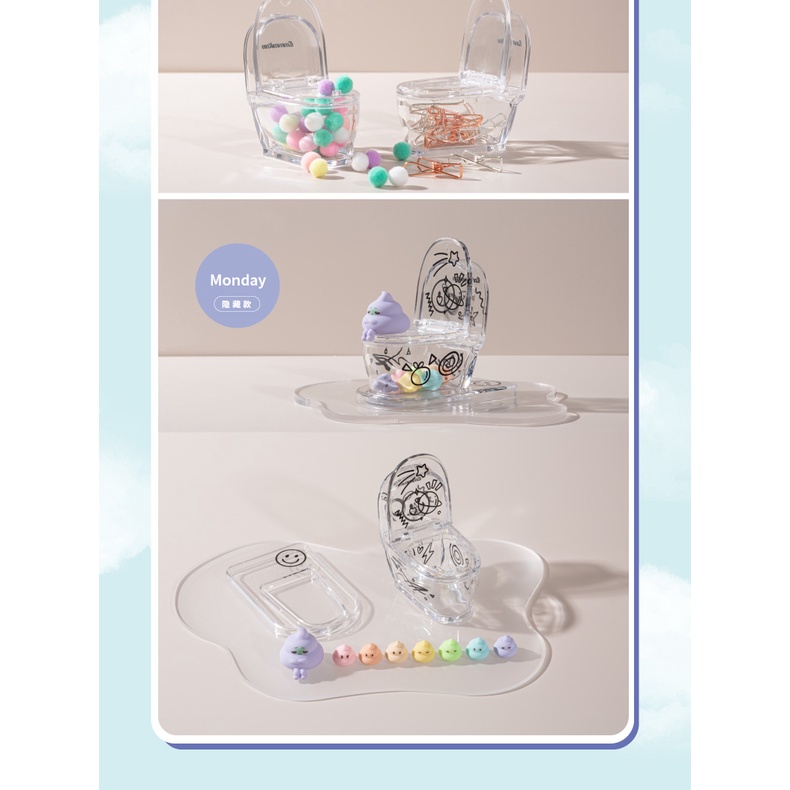 Emmmkun Hộp Đựng Điện Thoại Giá Đỡ Điện Thoại Hộp Bí Ẩn Ngẫu Nhiên Hình Hoạt Hình Anime Xu Hướng Tiktok