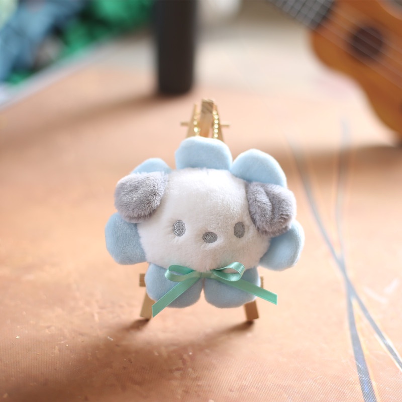 SANRIO Móc Khóa Búp Bê Nhồi Bông Hình Kuromi Melody Cinnamoroll Dễ Thương