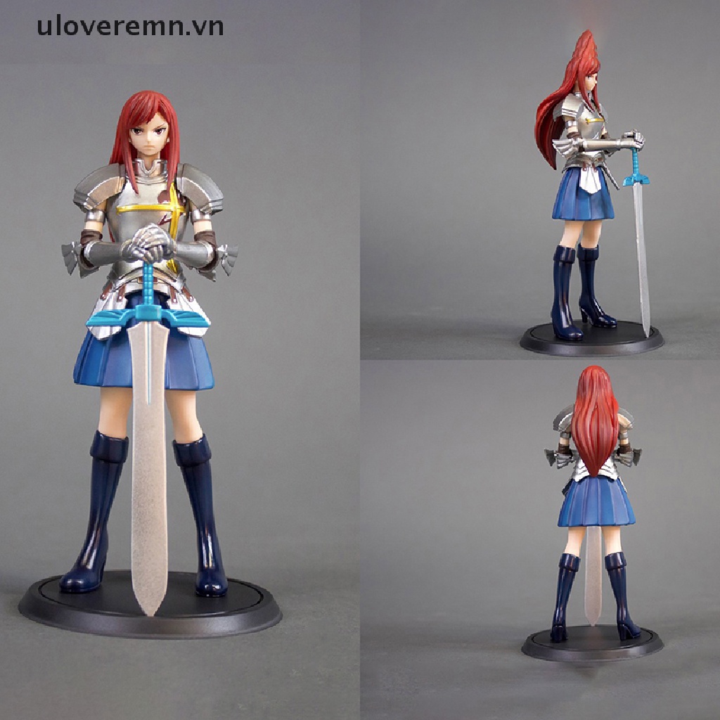Set 2 Mô Hình Mô Phỏng Nhân Vật Phim Fairy Tail 15cm