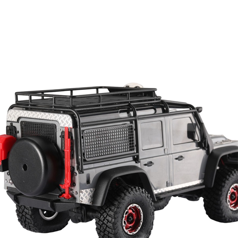 Tấm Trang Trí Mui Xe Bằng Kim Loại Chống Trượt Cho Traxxas TRX4M Defender 1 / 18 RC
