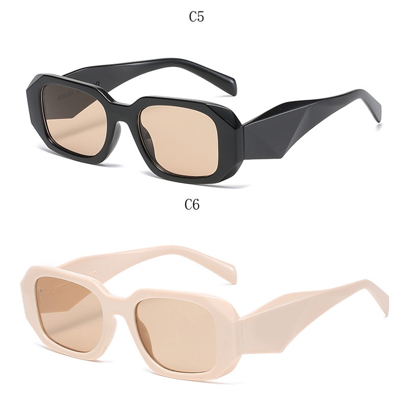 Kính Mát Gọng Oval Chống Tia UV Phong Cách Retro Thời Trang Cho Nam Nữ