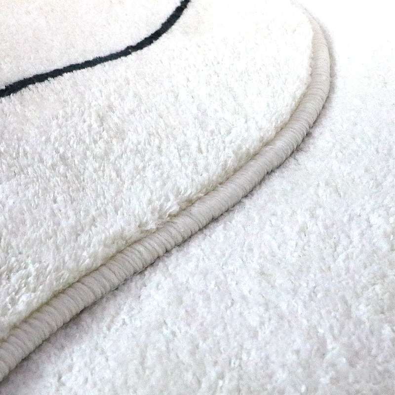 Landeli Thảm Chùi Chân Mềm Mại Thấm Hút Tốt In Hình Mèo Mauno Nhật Bản