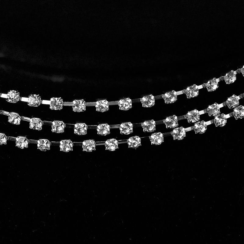 Vòng cổ Dài Đính Đá Thanh Lịch Dành Cho Nữ