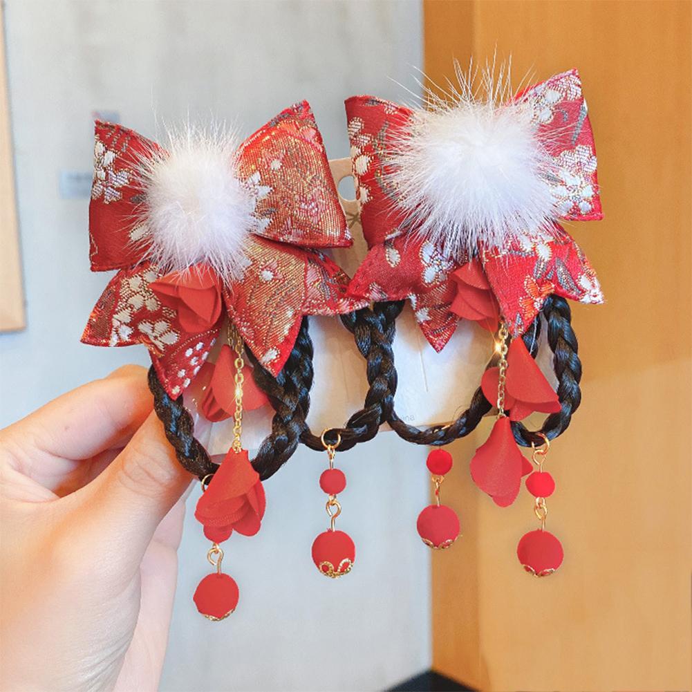 Trâm Cài Tóc Thắt Nơ Phong Cách Trung Hoa Cổ Điển R9T0 Dành Cho Bé Gái