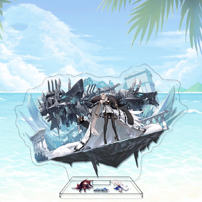 Giá Đỡ Mô Hình Nhân Vật YB2 Game Azur Lane Bằng Acrylic Trong Bộ Sưu Tập Trang Trí Nội Thất BY2