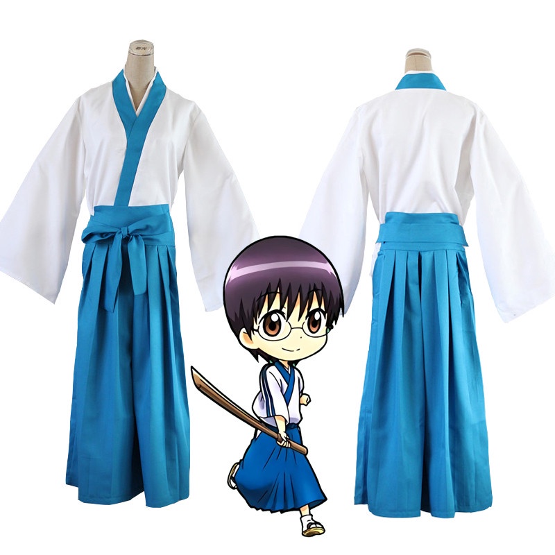 Trang PhụC Cosplay Nhân VậT Gintama Shinpachi Shimura
