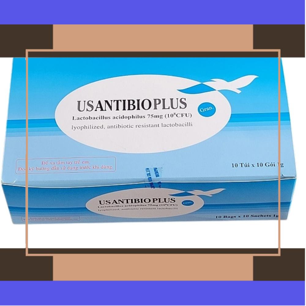 Usantibiophar Mediphar - Bổ sung lợi khuẩn Hộp 100 gói