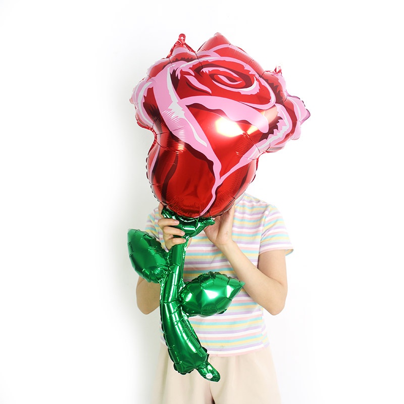 Bong Bóng Hình Hoa Hồng Trang Trí Tiệc Cưới / Sinh Nhật / Ngày Của Mẹ