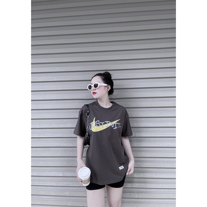 Áo Thun Nike Cloudy Unisex phù hợp nam nữ 40-80kg Cotton 100%