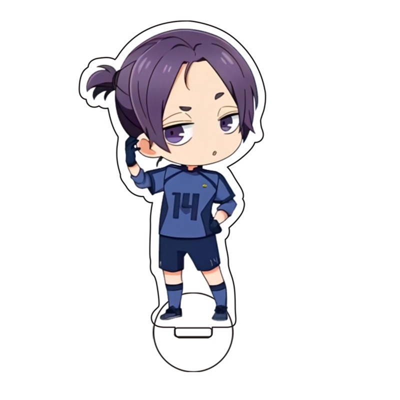 Mô Hình Nhân Vật Isagi Yoichi Bachira Chigiri Dễ Thương 10cm