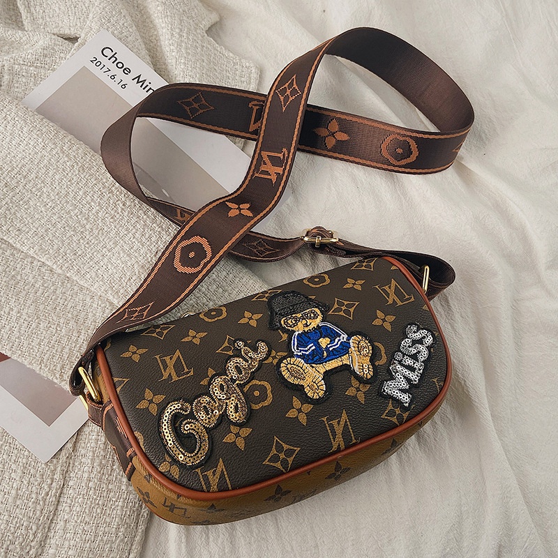 Túi Đeo Chéo Dáng Vuông Nhỏ Phong Cách Retro Thời Trang 2023 Cao Cấp Cho Nữ nhà Mibon