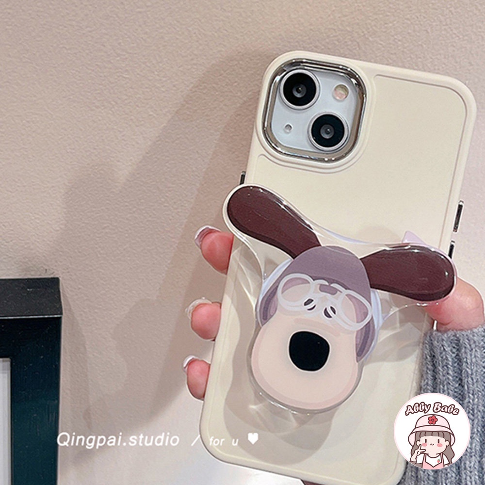 Ốp Điện Thoại TPU Mềm Mỏng Chống Sốc Gắn Kèm Giá Đỡ Phong Cách Hoạt Hình 3D Dành Cho IPhone 14 Pro Max 13 12 11 Pro Max